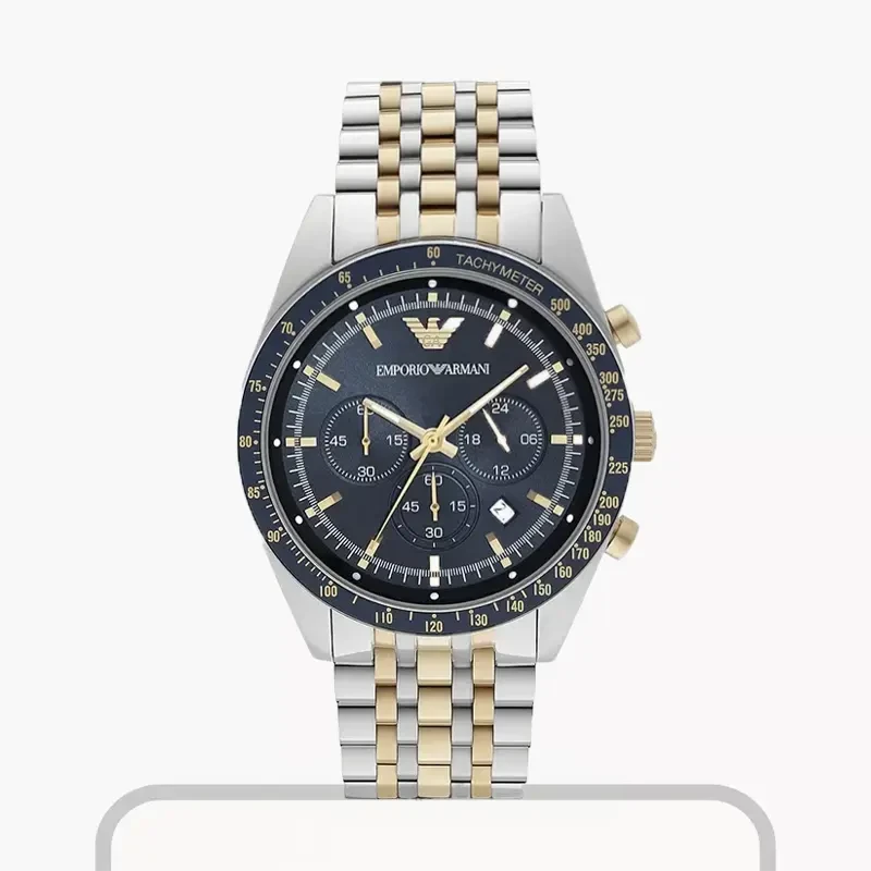 Emporio Armani Chronograph Blue Dial Men's Watch | AR8030